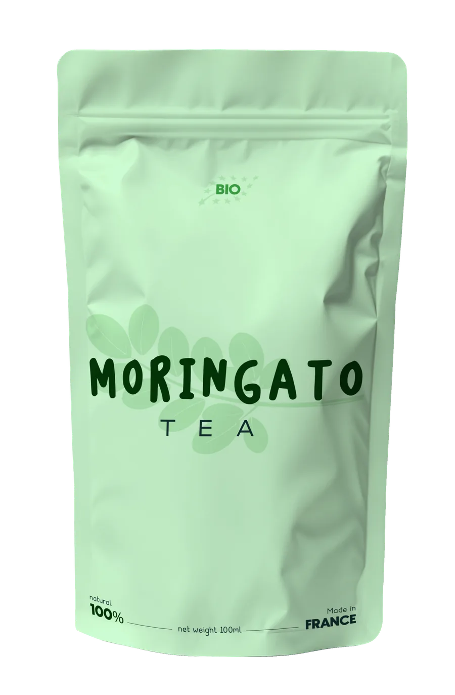 Packaging du thé Moringato